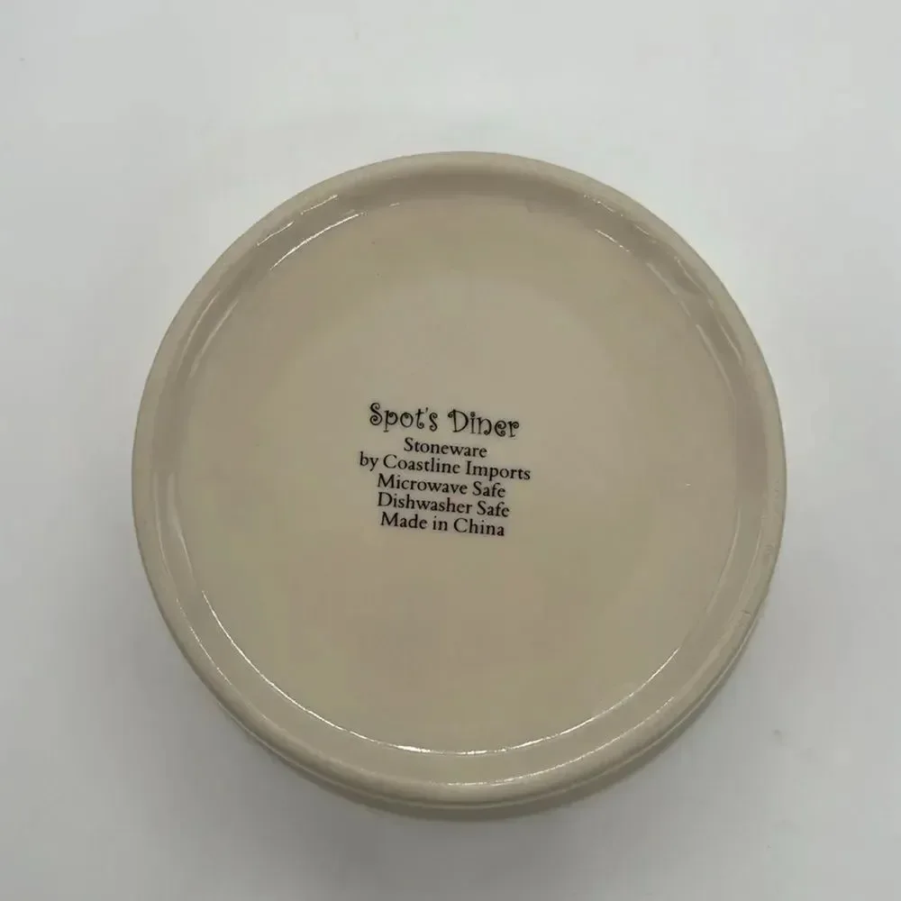 Spot’s Diner Stoneware Bowl 6”